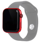 For Apple Watch Series 6 44mm Black Screen No Watchband / Red
