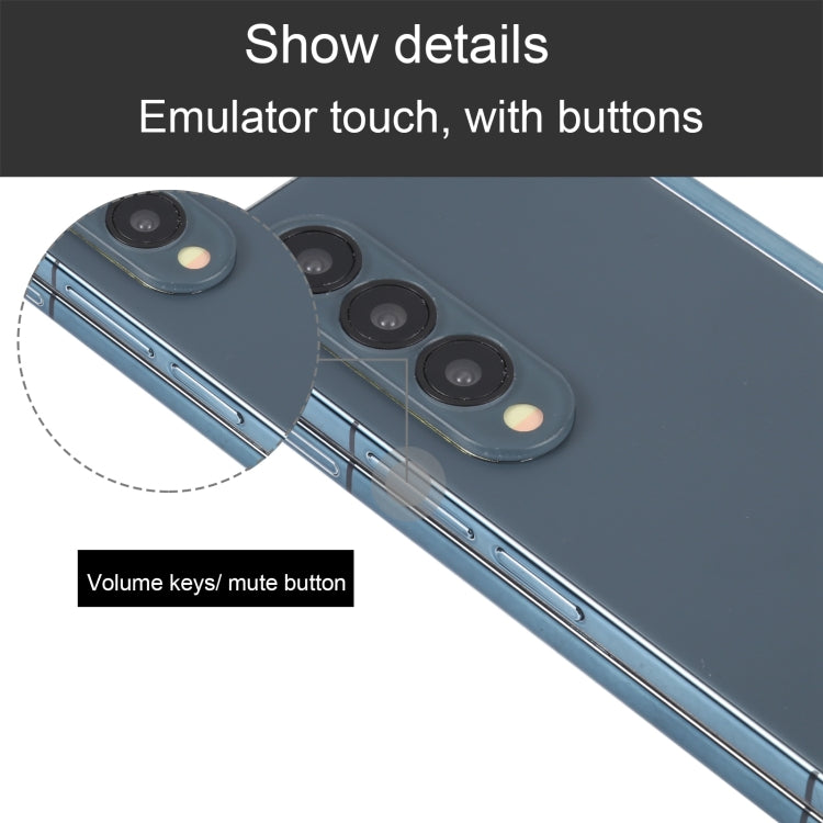 For Samsung Galaxy Z Fold4 Black Screen Non-Working Fake Dummy Display Model