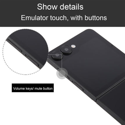 For Samsung Galaxy Z Flip7 Black Screen Non-Working Fake Dummy Display Model