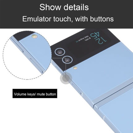 For Samsung Galaxy Z Flip4 Black Screen Non-Working Fake Dummy Display Model, For Samsung Galaxy Z Flip4 Black Screen