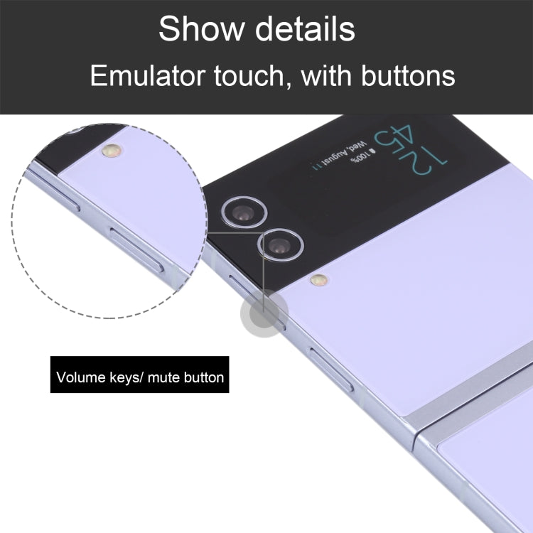For Samsung Galaxy Z Flip4 Black Screen Non-Working Fake Dummy Display Model