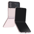 For Samsung Galaxy Z Flip4 Black Screen / Rose Gold