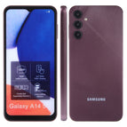 For Samsung Galaxy A14 5G Color Screen / Dark Red