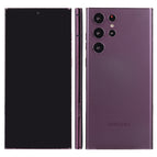 For Samsung Galaxy S22 Ultra 5G Black Screen / Purple
