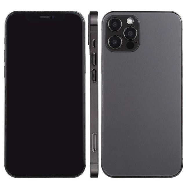 Black Screen Non-Working Fake Dummy Display Model for iPhone 12 Pro Max, Light Version, For iPhone 12 Pro Max Black Screen Light Version