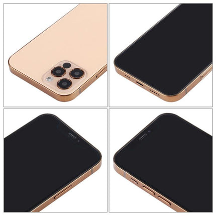 Black Screen Non-Working Dummy Display Model for iPhone 12 Pro Max, Light Version, For iPhone 12 Pro Max Black Screen Light Version