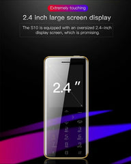 2.4 inch Touch Screen, MTK6261D, Support Bluetooth, FM, GSM, Dual SIM