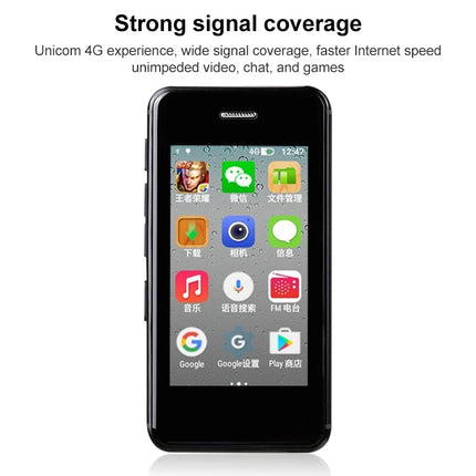 2,45 pulgadas, Android 5.1 MTK6580 de cuatro núcleos, compatible con Bluetooth/WiFi, red: 3G, 1 GB+8 GB+32 GB TF
