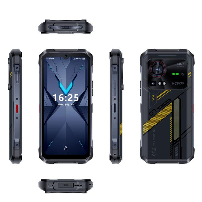 HOTWAV Hyper 7 Rugged Phone, 8GB+256GB, 10800mAh, 6.6 inch Android 14 MediaTek Dimensity 7050 5G, Network: 5G, OTG, NFC