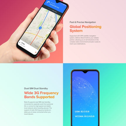 Dual Rear Cameras, Face ID Identification, 5.5 inch Android 10.0 GO MKT6580 Quad-core up to 1.3GHz, Network: 3G, Dual SIM