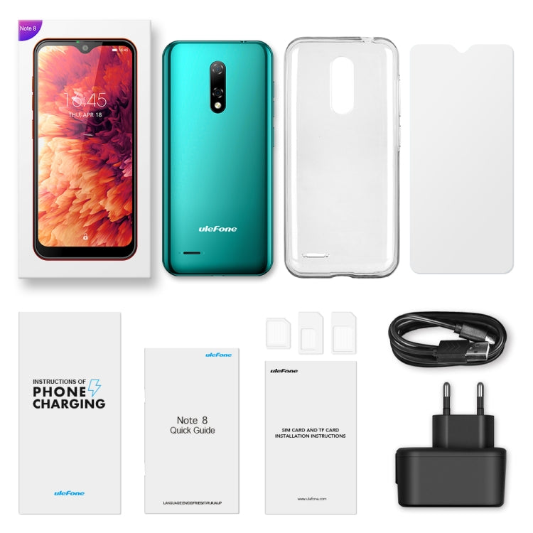 Dual Rear Cameras, Face ID Identification, 5.5 inch Android 10.0 GO MKT6580 Quad-core up to 1.3GHz, Network: 3G, Dual SIM