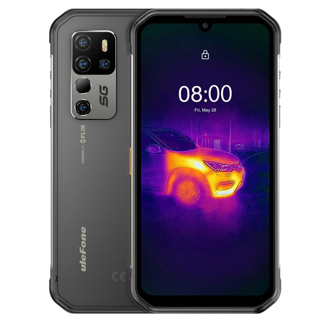 Quad Back Cameras, IP68/IP69K Waterproof Dustproof Shockproof, Face ID & Fingerprint Identification, 5200mAh Battery, 6.1 inch Android 11 MTK MT6873 Dimensity 800 Octa Core up to 2.0GHz, Network: 5G, OTG, NFC
