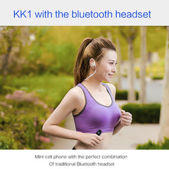 Hands Free Bluetooth Dialer Headphone, MTK6261DA, Anti-Lost, Single SIM, Network: 2G