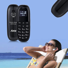 Hands Free Bluetooth Dialer Headphone, MTK6261DA, Anti-Lost, Single SIM, Network: 2G