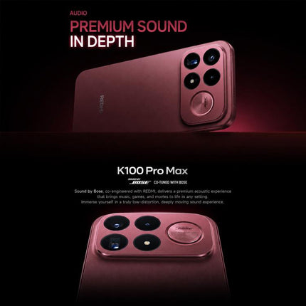 Xiaomi Redmi K100 Pro Max, 12GB+256GB, 6.9 inch Xiaomi HyperOS 3 Snapdragon 8 Elite Gen 5 Octa Core, NFC, Network: 5G, 12GB+256GB