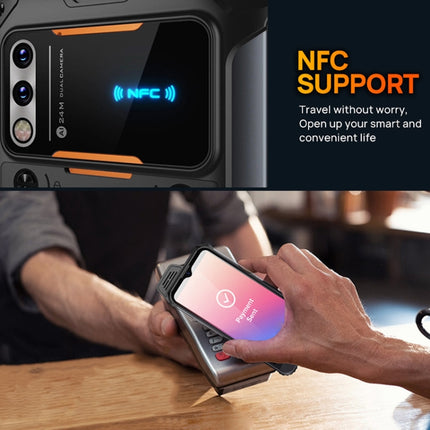 IP68 Waterproof Dustproof Shockproof, 5000mAh Battery, 6.3 inch Android 11 MTK6765 Helio P35 Octa Core up to 2.35GHz, Network: 4G, NFC, OTG, Explosion-proof , 4GB+64GB
