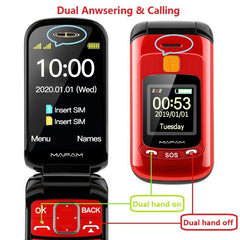 2.4 inch, 32MB+32MB, Support FM, SOS, GSM, Family Number, Big Keys, Dual SIM