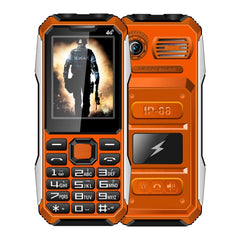 Waterproof Shockproof Dustproof, 6800mAh Battery, 2.4 inch, 21 Keys, Bluetooth, LED Flashlight, FM, SOS, Dual SIM, Network: 2G