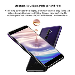 Dual Back Cameras, Fingerprint Identification, 5.5 inch Android 8.1 MTK6750T Octa Core up to 1.5GHz, Network: 4G, Dual SIM, OTG, OTA