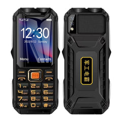 Waterproof Shockproof Dustproof, 16800mAh Battery, 2.4 inch, 21 Keys, Bluetooth, LED Flashlight, FM, SOS, Dual SIM, Network: 2G, Q8 2G