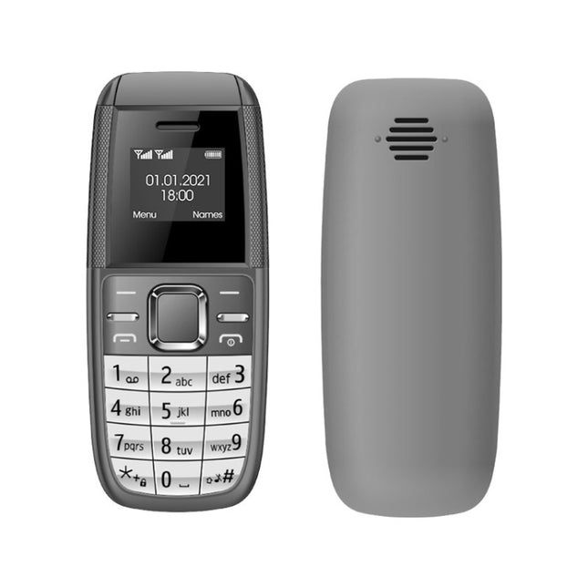 0.66 inch, MT6261D, 21 Keys, Bluetooth, MP3 Music, Dual SIM, Network: 2G