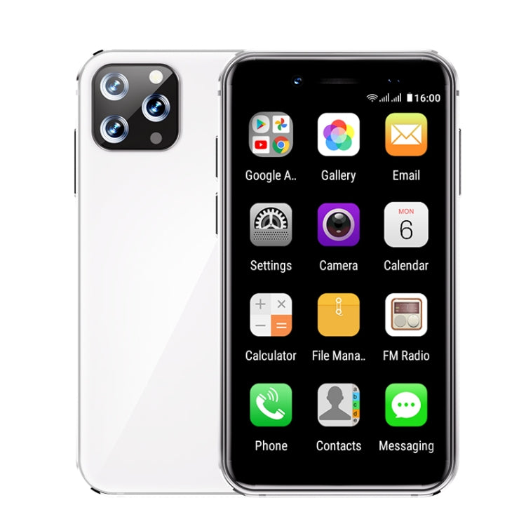 3.0 pulgadas Android 8.1 MTK6580 Quad Core 1.3GHz, Red: 3G, Dual SIM, Versión global con Google Play