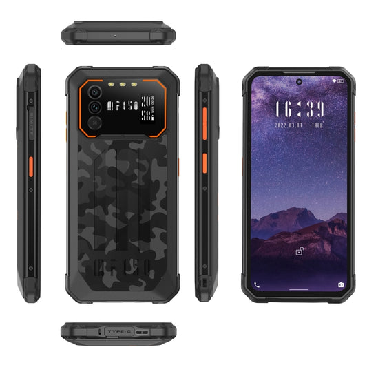 IP68/IP69K Waterproof Dustproof Shockproof, Dual Back Cameras, Side Fingerprint Identification, 6.5 inch Android 12 MediaTek Helio G37 MTK6765 Octa Core up to 2.3GHz, Network: 4G, NFC, OTG