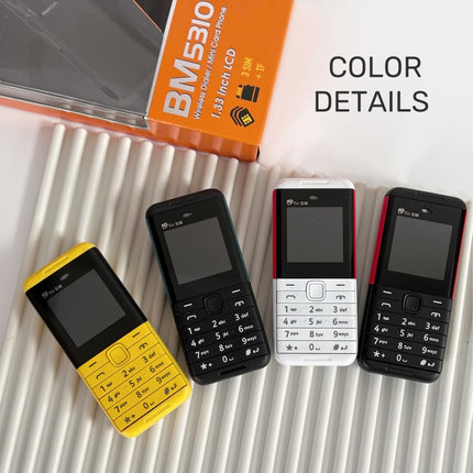 1.33 inch, MTK6261D, 21 Keys, Support Bluetooth, FM, Magic Sound, Auto Call Record, GSM, Triple SIM, Russian Key
