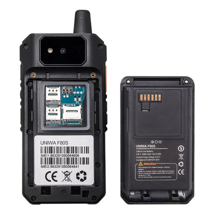 Waterproof Dustproof Shockproof, 5300mAh Battery, 2.4 inch Android 10 Spreadtrum SL8541E Quad Core up to 1.4GHz, Network: 4G, Dual SIM, PoC, SOS