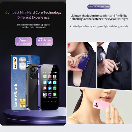 Reconocimiento facial, 3.0 pulgadas Android 9.0 MTK6739CW Quad Core hasta 1.28GHz, OTG, Red: 4G, Dual SIM, Soporte Google Play, 3GB+32GB