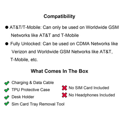 Apple iPhone SE2 64GB Unlocked Mix Colors Used A Grade, iPhone SE2 64GB