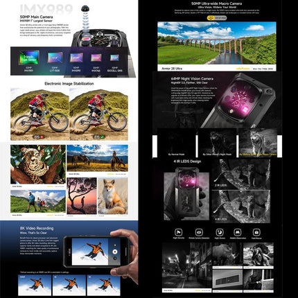 Ulefone Armor 28 UltraThermal Version  Rugged Phone, 16GB+1TB, Night Vision, 10600mAh, 6.67 inch Android 14 MediaTek Dimensity 9300+ Octa Core, Network: 5G, NFC