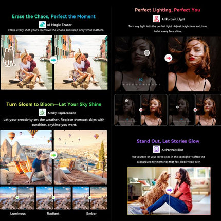 Blackview BV8200 Rugged Phone, 12GB+256GB, 6.5 inch + 1.3 inch Android 14 MediaTekHelio G100 MT8781, Network: 4G, NFC