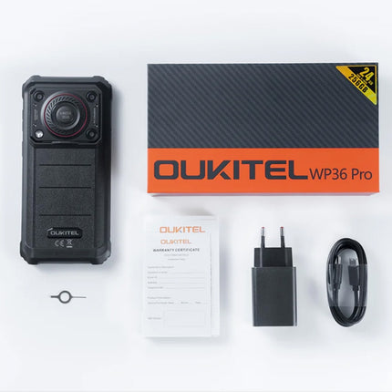 Oukitel WP36 Pro, 6GB+256GB, IP68/IP69K, Identificación de huellas dactilares, 10600mAh, 6.52 pulgadas MediaTek MT8788 Octa Core, NFC, OTG, Red: 4G, WP36 Pro, 6GB+256GB