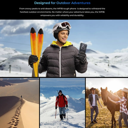 Oukitel WP36 Pro, 6GB+256GB, IP68/IP69K, Identificación de huellas dactilares, 10600mAh, 6.52 pulgadas MediaTek MT8788 Octa Core, NFC, OTG, Red: 4G, WP36 Pro, 6GB+256GB