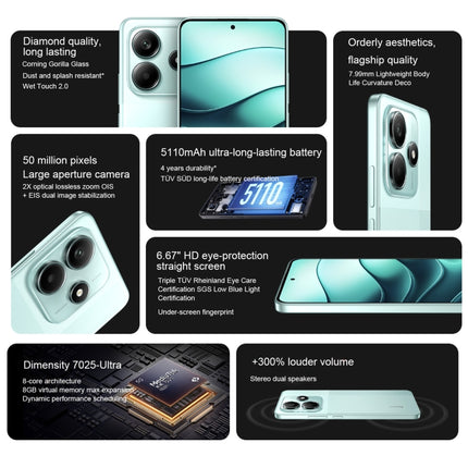 Xiaomi Redmi Note 14 5G, 6GB+128GB, 6.67 inch Xiaomi HyperOS Mediatek Dimensity 7025-Ultra Octa Core, Network: 5G, 6GB+128GB