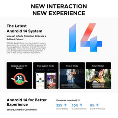 DOOGEE Blade 10 Power, 6GB+256GB, 10300mAh Battery, 6.56 inch Android 14 Unisoc T615 Octa Core, Network: 4G, OTG, NFC