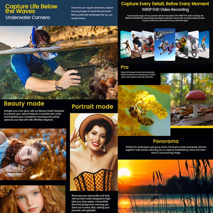 Blackview BV6200 Plus, 8 GB + 256 GB, IP68/IP69K/MIL-STD-810H, 6,56 Zoll Android 14 Unisoc UMS9230 T606 Octa Core, Netzwerk: 4G, OTG, NFC