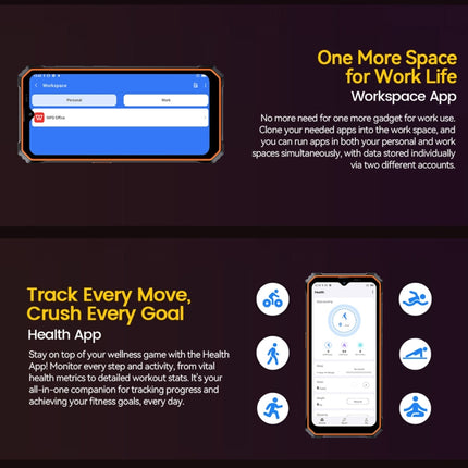 Blackview BV6200 Plus, 8 GB + 256 GB, IP68/IP69K/MIL-STD-810H, 6,56 Zoll Android 14 Unisoc UMS9230 T606 Octa Core, Netzwerk: 4G, OTG, NFC