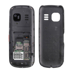 UNIWA E1808 Elder Keypad Phone, 1.77 inch SC6531E, LED Flashlight, 21 Keys, Network: 2G, Triple SIM, EU Plug