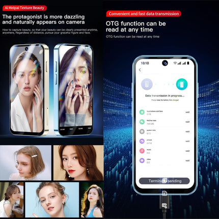SOYES XS19 Pro, 4GB+64GB, 3.8 inch Android 12.0 MTK6762 Quad Core, Network: 4G, Dual SIM, GPS, OTG, Support Google Play Store, 4GB+64GB