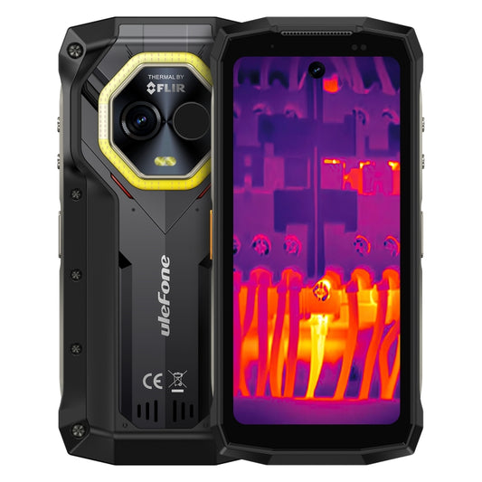 Ulefone Armor Mini 20T Pro, Thermal Imaging, 8GB+256GB, IP68/IP69K Rugged Phone, 4.7 inch Android 14 MediaTek Dimensity 6300 5G Octa Core, Network: 5G, NFC, OTG, Armor Mini 20T Pro