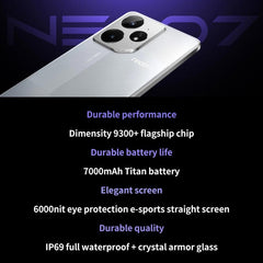 Realme Neo7, 12GB+256GB, 6.78 inch Android 15 / Realme UI 6.0 MediaTek Dimensity 9300+ Octa Core, NFC, Network: 5G, Support Google Play, Realme Neo7, 12GB+256GB