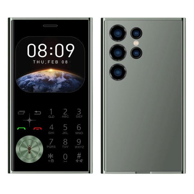 V8 Card Mobile Phone, 2.01 inch, MTK6261D, Support Bluetooth, FM, Torch, GSM, Dual SIM