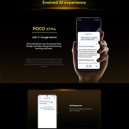Xiaomi POCO X7 Pro 5G Global, 12GB+512GB, In-screen Fingerprint, 6.67 inch Xiaomi HyperOS 2 MediaTek Dimensity 8400-Ultra Octa Core, NFC, Network: 5G