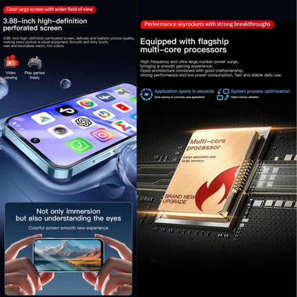 SOYES XS19 Pro, 6GB+128GB, 3.8 inch Android 12.0 MTK6762 Quad Core, Network: 4G, Dual SIM, GPS, OTG, Support Google Play Store, 6GB+128GB