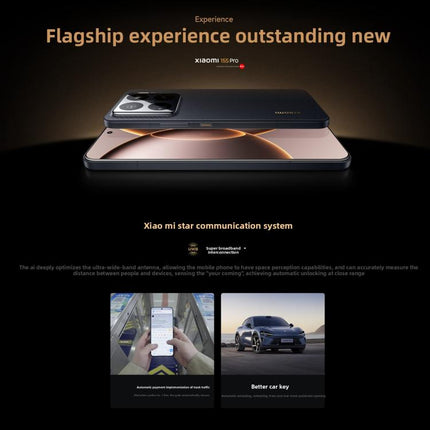 Xiaomi 15S Pro, 16GB+1TB, 3D Ultrasound Fingerprint, 6.73 inch Xiaomi HyperOS 2 Xring O1 3nm Deca-Core, NFC, Network: 5G