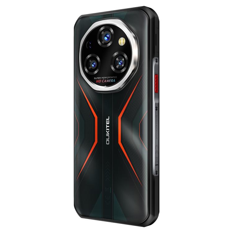 Oukitel WP55 Pro 5G Rugged Phone, 16GB+512GB, 108MP Camera, Fingerprint Identification, 6.6 inch Android 15 MediaTek Dimensity 7025 Octa Core, NFC, OTG, Network: 5G