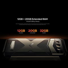 DOOGEE V Max Pro Rugged Phone, 12GB+512GB, 6.58 inch Android 14 Dimensity 7050 Octa Core 2.6GHz, Network: 5G, OTG, NFC