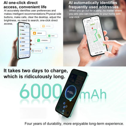 Honor Play 60, 6GB+128GB, Side Fingerprint, 6.61 inch MagicOS 9.0 Dimensity 6300 Octa Core, Network: 5G, OTG, Play 60, 6GB+128GB, 6GB+128GB